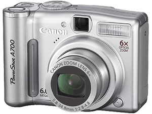 Canon PowerShot A700 Digital Camera