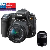 Sony Alpha DSLR-A350K Digital Camera with 18-70mm lens