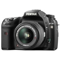 Pentax K20D SLR Digital Camera with 18-55mm and 50-200mm Lenses