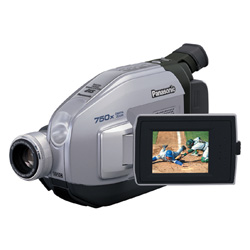 Panasonic PVL-454 Digital Camcorder   27MP  20x Opt  750x Dig  2 5  LCD