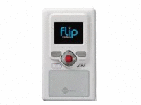 Pure Digital F160W Flip Video 1GB Camcorder - White F160W 1 GB USB Hard Drive