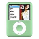 Apple iPod Nano 4GB Third Gen. (Green) Digital Media Player