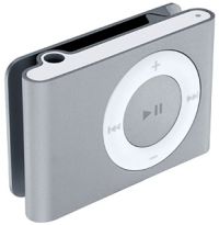 Apple iPod Shuffle Silver (1 GB) MP3 Player (MA564ZB/A)