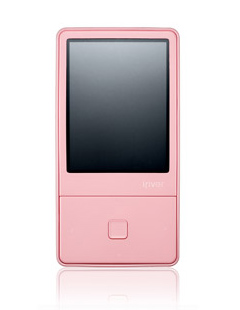 iRiver iriver E100 4 GB Multimedia Player  Pink