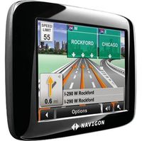 Navigon 2100 Max Portable GPS System - 4.3 Touchscreen Display, Reality View, and Text To Speech GPS Receiver