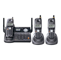 Panasonic KX-TG5673B Trio Cordless Phone