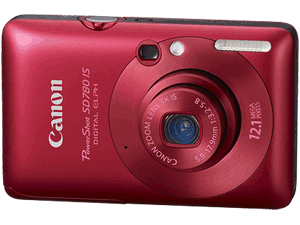 Canon PowerShot SD780 IS Red Digital Camera