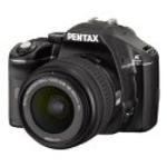 Pentax K2000 Black SLR Digital Camera Kit W  18-55mm Lens