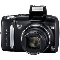 Canon PowerShot SX120IS Black Digital Camera