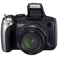 Canon PowerShot SX20 IS Black Digital Camera