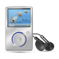 SanDisk Sansa Fuze 8GB MP3 Player -  Silver