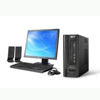 Acer Veriton X270-BE5200C Desktop  2 5GHz Intel Pentium Dual-Core E5200  2GB DDR2  160GB HDD  DVD  RW  Windows Vista Business  22  LCD 