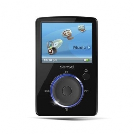 SanDisk Sansa Fuze 8 GB MP3 Player  Black