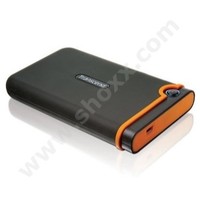 Transcend StoreJet 25 Portable External 500GB 2 5  Hard Drive  