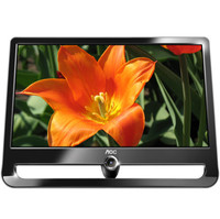 AOC F19 Black 18 5  Widescreen LCD Monitor  