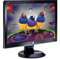 ViewSonic VX2433wm Black 24  Widescreen LCD Monitor