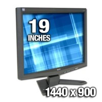 Acer X193Wb Black 19  Widescreen Monitor 