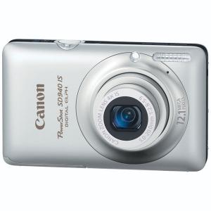 Canon PowerShot SD940 IS Silver Digital Camera