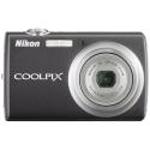 Nikon Coolpix S220 Black Digital Camera  10MP  3x Opt  SD SDHC Card Slot