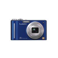 Panasonic Lumix DMC-ZR1A Blue Digital Camera  12 1MP  8x Opt  SDHC Card Slot