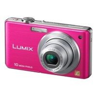 Panasonic Lumix DMC-FS7P Pink Digital Camera  10 1MP  4x Opt  SD MMC SDHC Card Slot