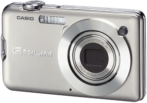 Casio Exilim Card EX-S12 Silver Digital Camera  12 1MP  3x Opt  SD SDHC Card Slot