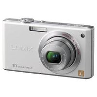 Panasonic Lumix DMC-FX37S Silver Digital Camera  10 1MP  5x Opt  MMC SDHC Card Slot