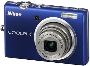 Nikon CoolPix S570 Blue 12 MP 5X Zoom Digital Camera