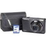 Samsung SL420 Digital Camera Bundle  10 2MP  5x Opt  MMC MMCPlus SD SDHC Card Slot