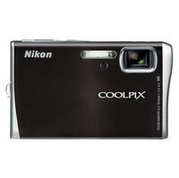 Nikon Coolpix S52 Black Digital Camera  9MP  3456x2592  3x Opt  38MB Internal Memory  SD SDHC Card Slot