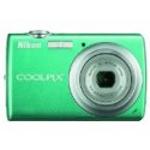 Nikon Coolpix S220 10MP Digital Camera with 3x  Optical Zoom and 2 5 inch LCD  Aqua Green