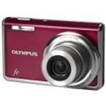 Olympus FE-5020 Red Digital Camera  12MP  5x Opt  xD-Picture Card Slot