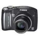 Canon PowerShot SX100 IS Black Digital Camera  8MP  10x Opt  MMCplus SDHC Card Slot