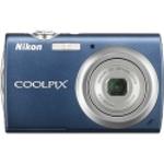 Nikon Coolpix S230 Blue Digital Camera  10MP  3x Opt  SD SDHC Card Slot