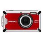 Pentax Optio W80 Red Digital Camera  12 1MP  5x Opt  SDHC Card Slot