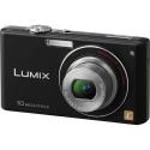 Panasonic Lumix DMC-FX37 Black Digital Camera  10 1MP  4x Opt  SD SDHC Card Slot