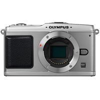 Olympus Corporation E-P1 Silver 12 3 MP Digital SLR Camera Body Only No Lens Included - MSRP 749 99
