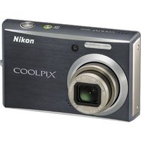 Nikon Coolpix S610 Gray Digital Camera  10MP  4x Opt  SD SDHC Card Slot