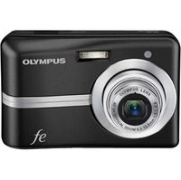 Olympus FE-25 Black Digital Camera  10MP  3x Opt  xD-Picture Card Slot