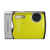 Olympus Stylus 790 SW Green Digital Camera  7 1MP  3072x2304  3x Opt  14 7MB Internal Memory  xD-Picture Car Slot