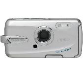 Pentax Optio W30 Silver Digital Camera  7 1MP  3x Opt  SDHC Card Slot
