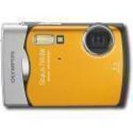 Olympus Stylus 790 SW Orange Digital Camera  7 1MP  3072x2304  3x Opt  14 7MB Internal Memory  xD-Picture Car Slot