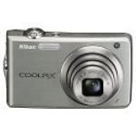 Nikon Coolpix S630 Silver Digital Camera  12MP  7x Opt  Sd SDHC Card Slot