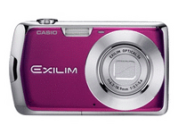 Casio Exilim EX-S5PE Purple Digital Camera  10 1MP  3x Opt  SDHC Card Slot