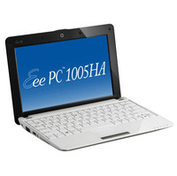 Asus Eee PC 1005HA-VU1X-WT Netbook  1 6GHz Intel Atom N270  1GB DDR2  160GB HDD  Windows XP  10 1  LCD