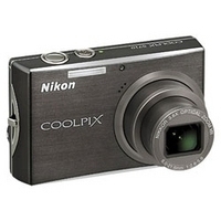 Nikon Coolpix S710 Black Digital Camera  14 5MP  3 6 Opt  SD SDHC Card Slot