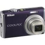 Nikon Coolpix S620 Noble Purple Digital Camera  12 2MP  4x Opt  SD SDHC Card Slot