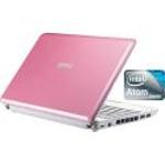 MSI Microstar WindBook U100-427US 10 1  Netbook - Pink