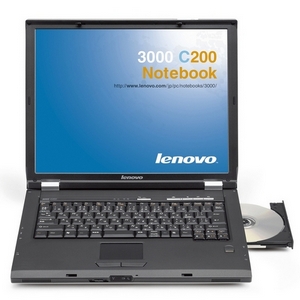 Lenovo 3000 C200 Laptop Computer - Intel Pentium Dual-Core T2060 1.6GHz, 802.11b/g Wireless, 1GB DDR (8922BGU) PC Notebook