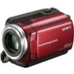 Sony DCR-SR47E R  PAL  60GB HDD Handycam Camcorder  Carl Zeiss Vario-Tessar Lens  60x Optical 2000x Digital Zoom Lens  2 7  Touch Panel LCD  RED